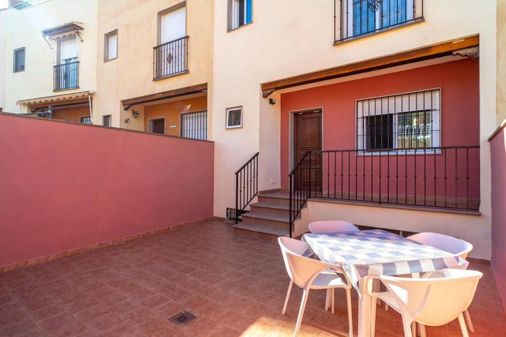 Adosado Con Vistas Al Mar Desde La Piscina Con Bbq Villa Velez Malaga Exterior photo