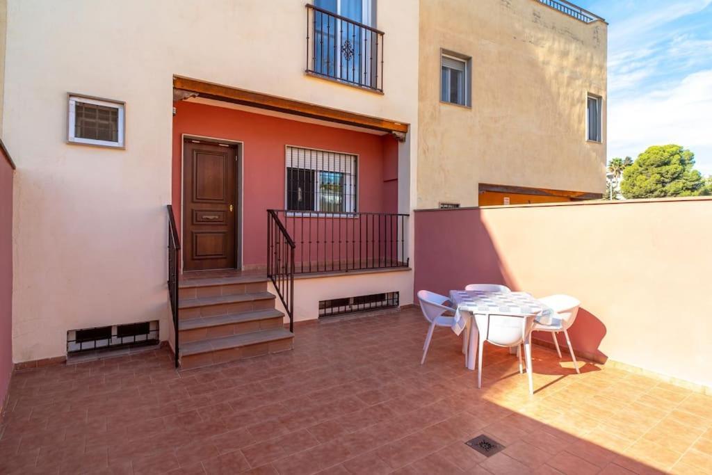 Adosado Con Vistas Al Mar Desde La Piscina Con Bbq Villa Velez Malaga Exterior photo