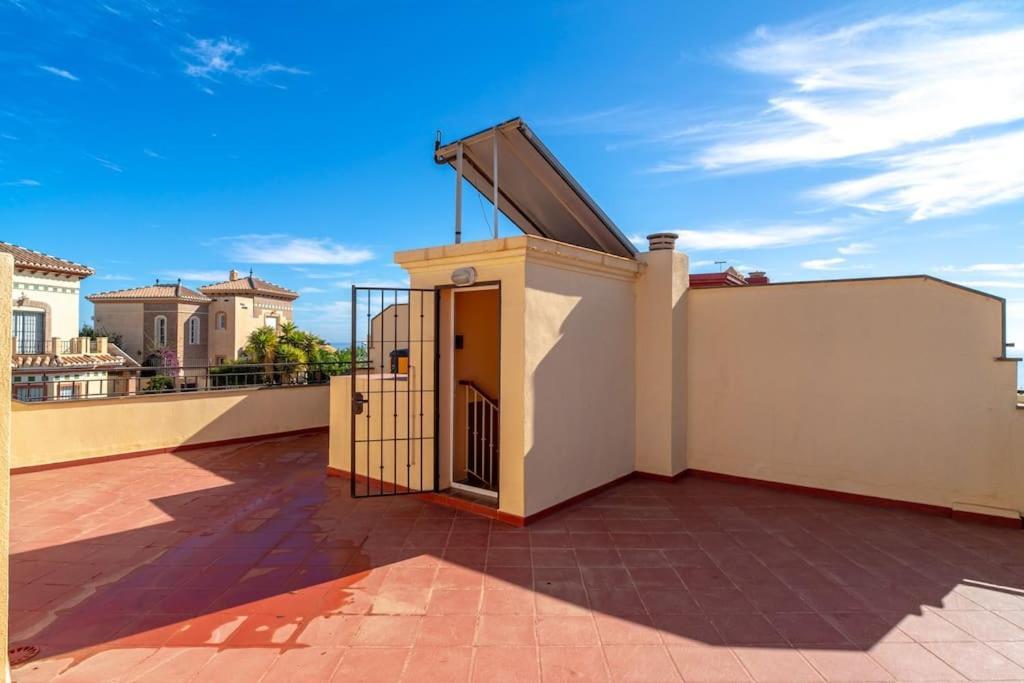 Adosado Con Vistas Al Mar Desde La Piscina Con Bbq Villa Velez Malaga Exterior photo